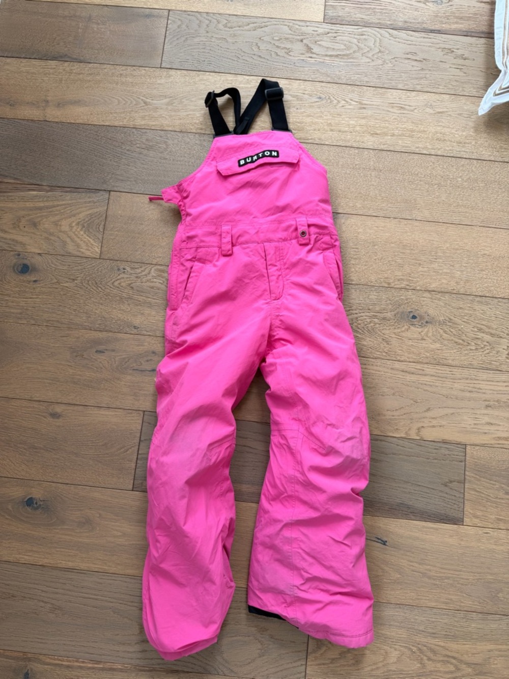 Burton Kids Bright Pink Snow Bib Overalls